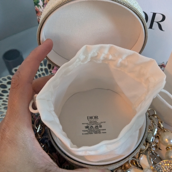 Christian Dior Vanity Pouch Jewelry case accessory make-up Holiday Novelty 2024 - Picture 11 of 11